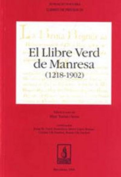 Produktbild: El llibre verd de Manresa (1218-1902)