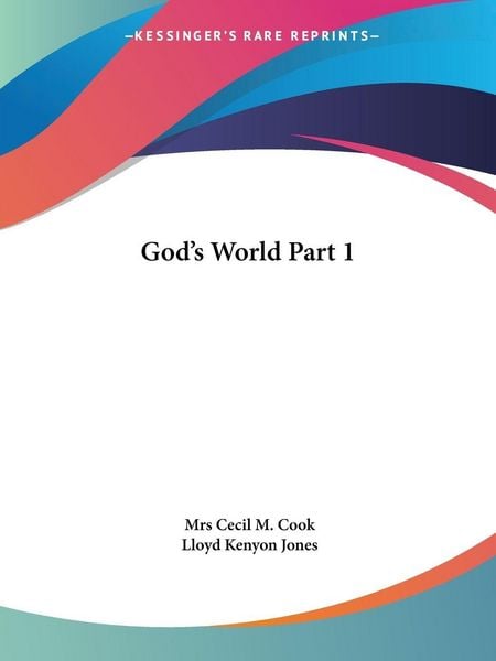 Produktbild: God's World Part 1