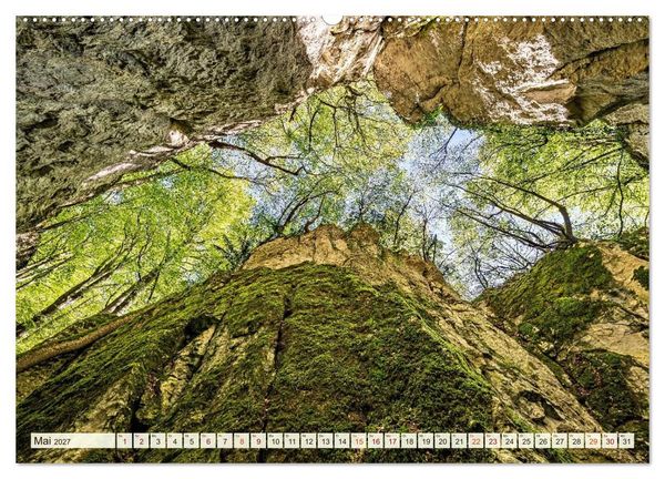 Produktbild: Traumkulisse Schw&auml;bische Alb (Wandkalender 2027 DIN A2 quer), CALVENDO Monatskalender