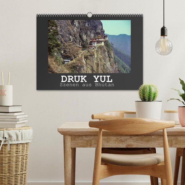 Produktbild: Druk Yul - Szenen aus Bhutan (Wandkalender 2026 DIN A3 quer), CALVENDO Monatskalender