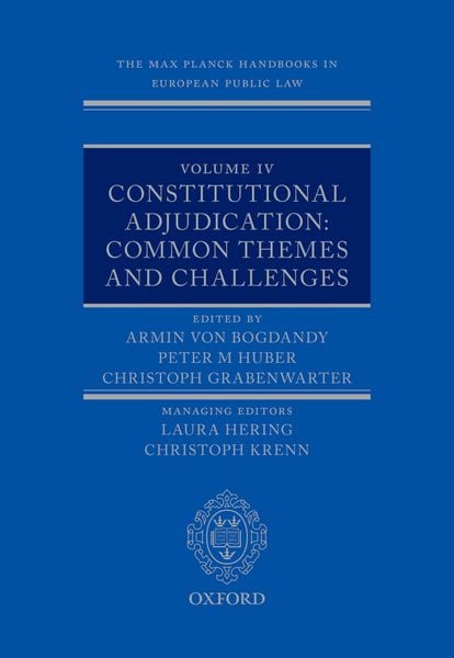 Produktbild: The Max Planck Handbooks in European Public Law