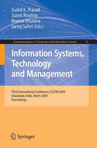 Produktbild: Information Systems, Technology and Management