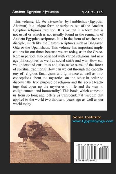 Produktbild: On the Mysteries of the Egyptians, Chaldeans and Assyrians