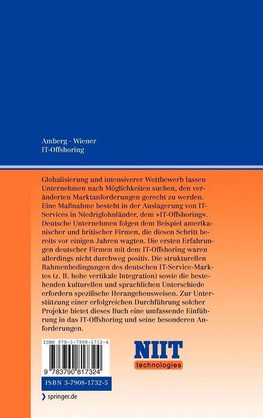 Produktbild: IT-Offshoring