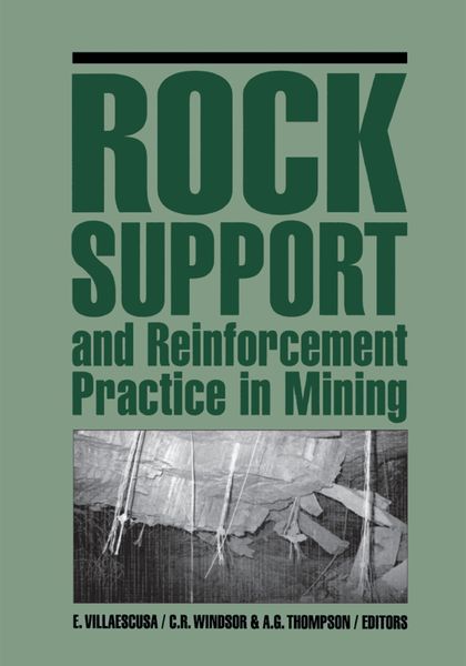Produktbild: Rock Support and Reinforcement Practice in Mining