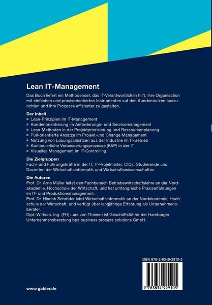 Produktbild: Lean IT-Management