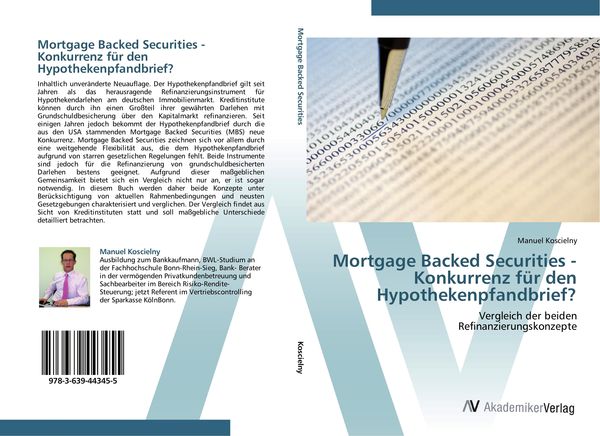 Produktbild: Mortgage Backed Securities - Konkurrenz f&uuml;r den Hypothekenpfandbrief?