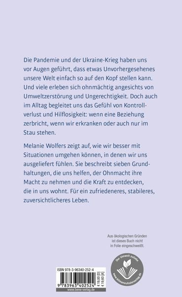 Produktbild: Nimm der Ohnmacht ihre Macht