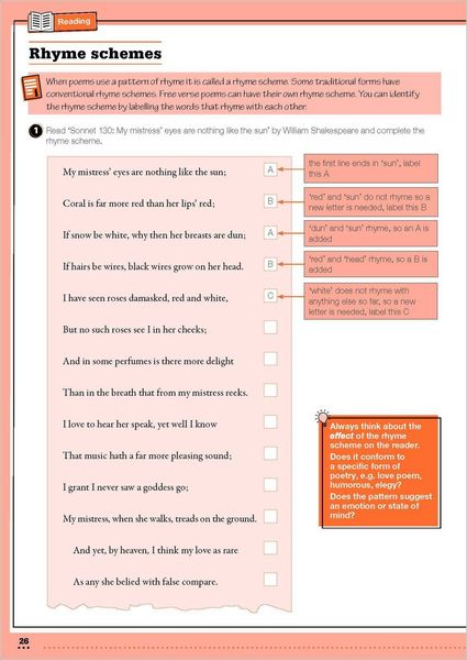 Produktbild: KS3 Year 9 English Targeted Practice Workbook