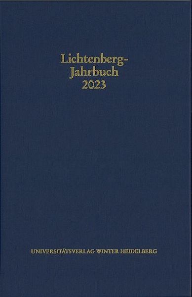 Produktbild: Lichtenberg-Jahrbuch 2023