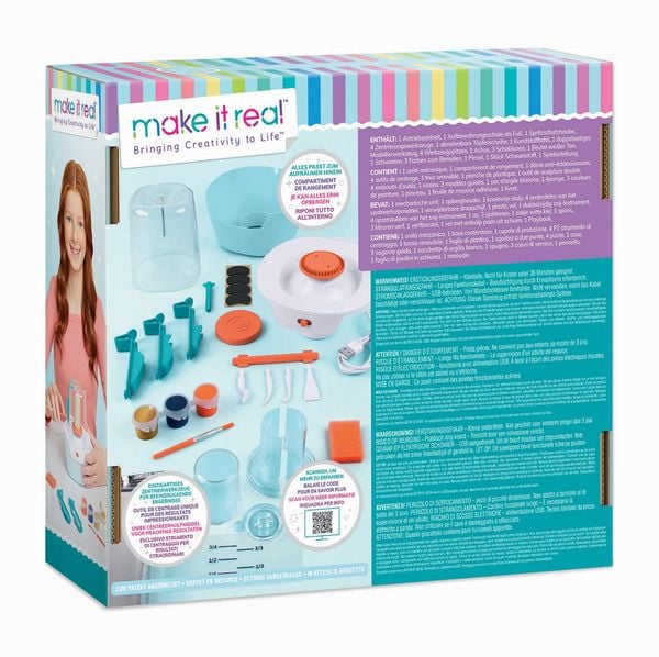 Produktbild: Make it Real Mini T&ouml;pferstudio