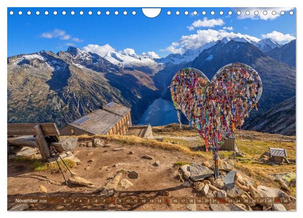 Produktbild: Ein Herz f&uuml;r das Zillertal (Wandkalender 2026 DIN A4 quer), CALVENDO Monatskalender