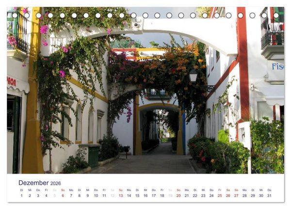 Produktbild: Die Canarischen Inseln - Gran Canaria (Tischkalender 2026 DIN A5 quer), CALVENDO Monatskalender
