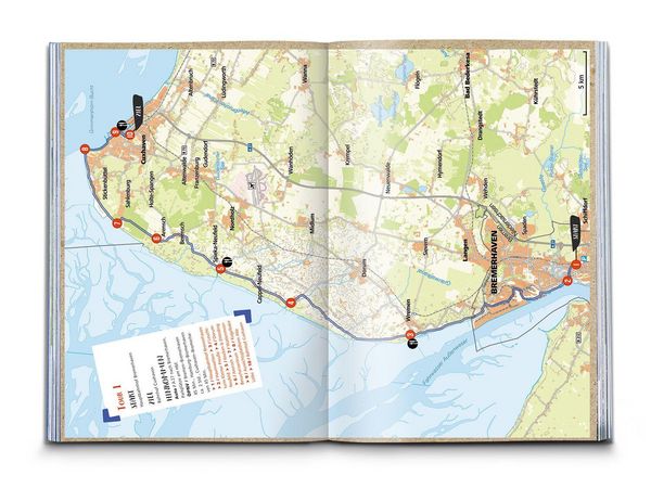 Produktbild: KOMPASS Radvergn&uuml;gen Die sch&ouml;nsten Tagestouren Deutschland