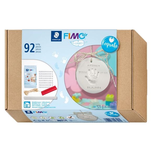 STAEDTLER FIMO Modelliermasse FIMOair Set Keepsake 92 Teile