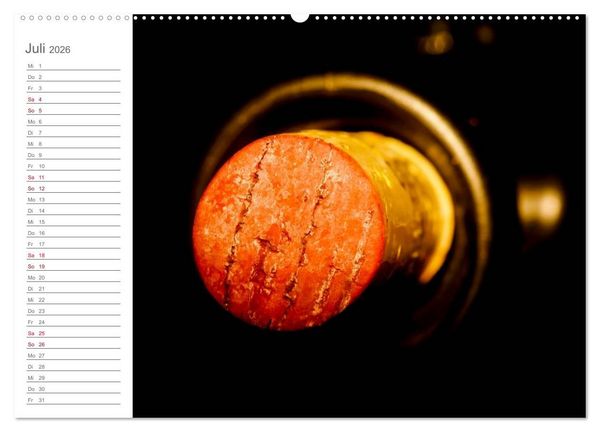 Produktbild: Wein (hochwertiger Premium Wandkalender 2026 DIN A2 quer), Kunstdruck in Hochglanz