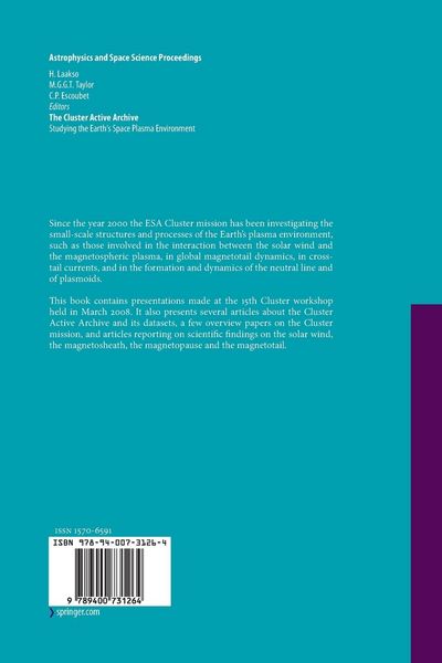 Produktbild: The Cluster Active Archive