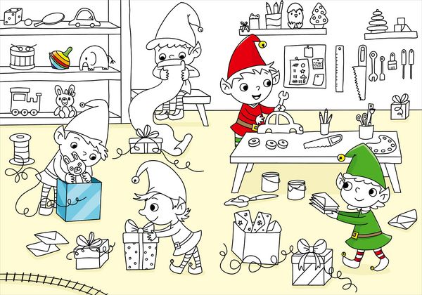 Produktbild: Mein schönstes buntes Malbuch. Weihnachten
