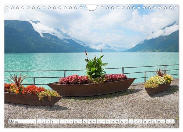 Produktbild: Faszination Berner Oberland - Thuner- und Brienzersee (Wandkalender 2027 DIN A4 quer), CALVENDO Monatskalender