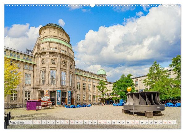 Produktbild: M&uuml;nchen Impressionen (Wandkalender 2026 DIN A2 quer), CALVENDO Monatskalender