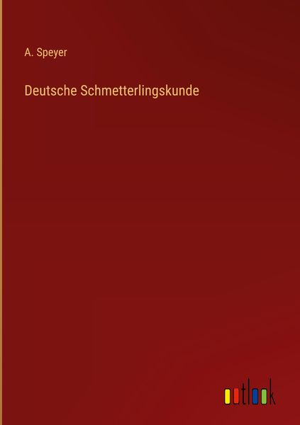 Produktbild: Deutsche Schmetterlingskunde