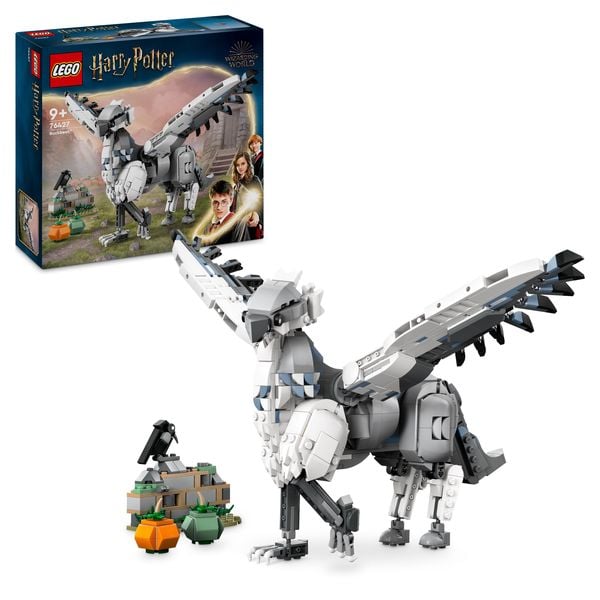 LEGO Harry Potter Hippogreif Seidenschnabel, Geschenk für Fans 76427