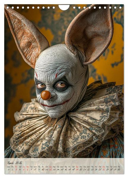 Produktbild: Circus Faces (Wall Calendar 2026 DIN A4 portrait), CALVENDO 12 Month Wall Calendar