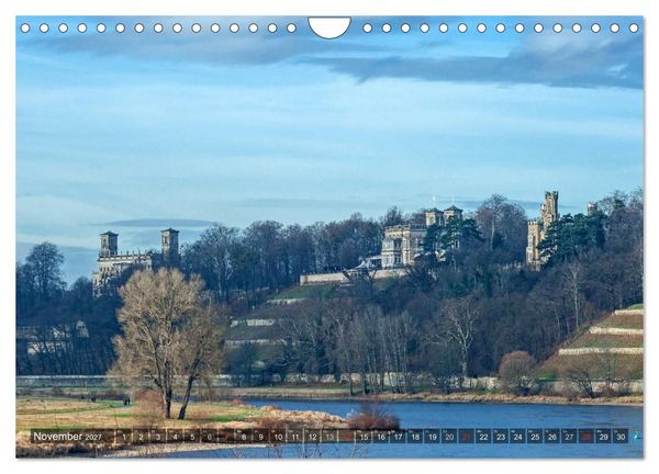 Produktbild: Dresden, ein Jahr an der Elbe (Wandkalender 2027 DIN A4 quer), CALVENDO Monatskalender