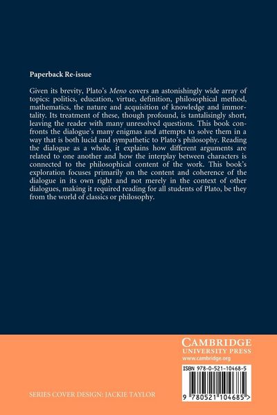 Produktbild: Plato's Meno