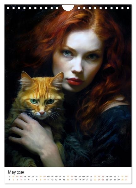 Produktbild: Purrrfect Companions (Wall Calendar 2026 DIN A4 portrait), CALVENDO 12 Month Wall Calendar