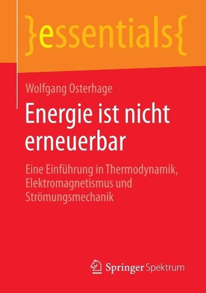 Produktbild: Energie ist nicht erneuerbar