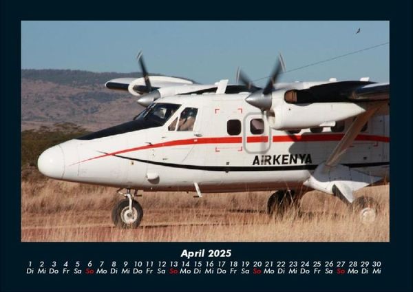 Produktbild: Flugzeuge 2025 Fotokalender DIN A4