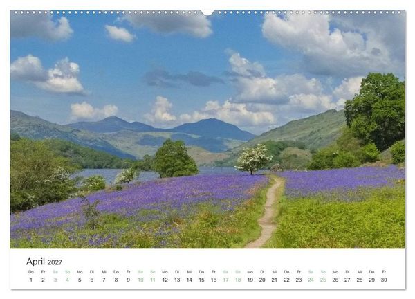 Produktbild: West Highland Love Kalender (hochwertiger Premium Wandkalender 2027 DIN A2 quer), Kunstdruck in Hochglanz