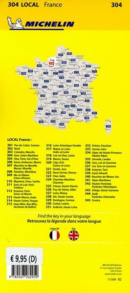 Produktbild: Michelin Normandie Ost