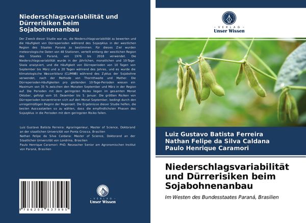 Produktbild: Niederschlagsvariabilit&auml;t und D&uuml;rrerisiken beim Sojabohnenanbau