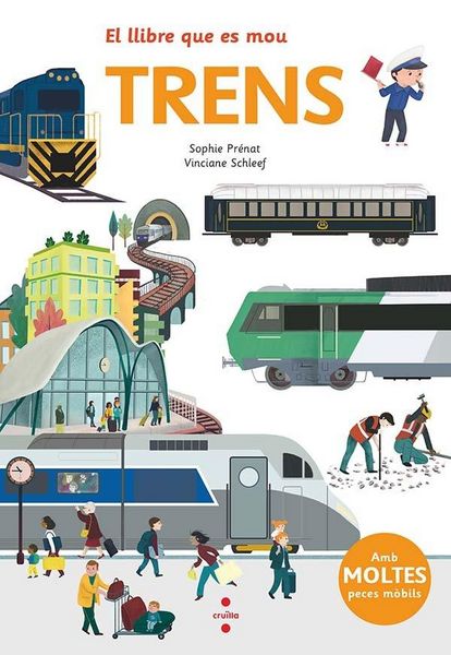 Produktbild: El llibre que es mou: Trens