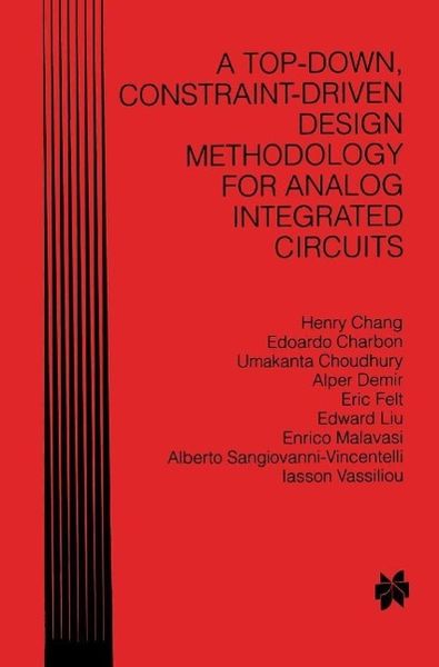 Produktbild: A Top-Down, Constraint-Driven Design Methodology for Analog Integrated Circuits