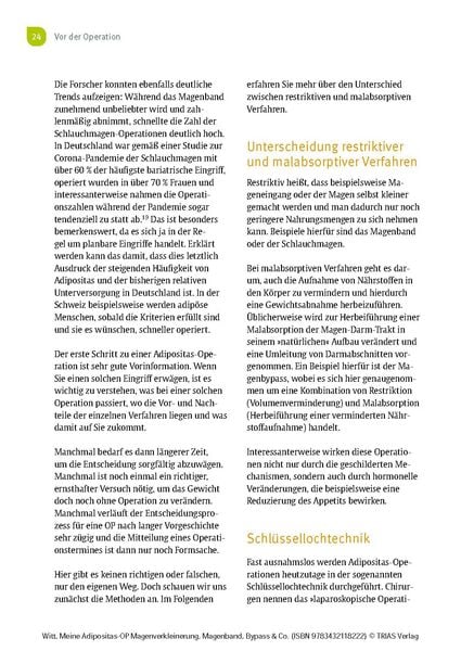 Produktbild: Meine Adipositas-OP. Magenverkleinerung, Magenband, Bypass & Co.