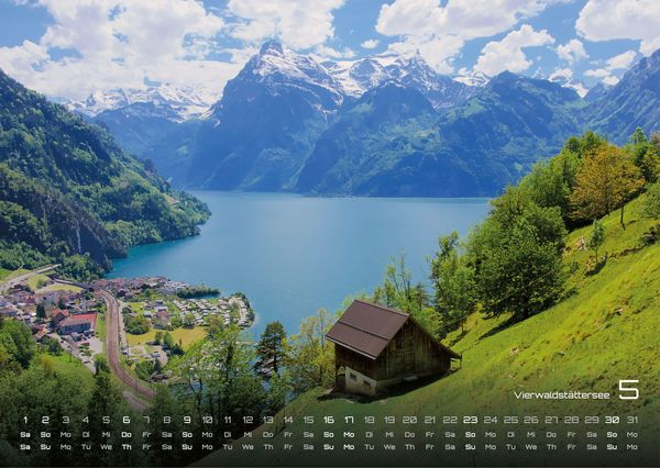 Produktbild: Schweiz - 2027 - Kalender DIN A3