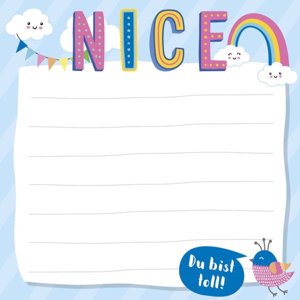 Produktbild: Nice &ndash; Klebezettel