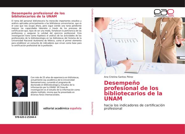 Produktbild: Desempe&ntilde;o profesional de los bibliotecarios de la UNAM