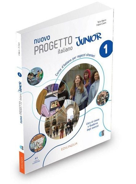 Produktbild: Nuovo Progetto italiano Junior 1 + online access code