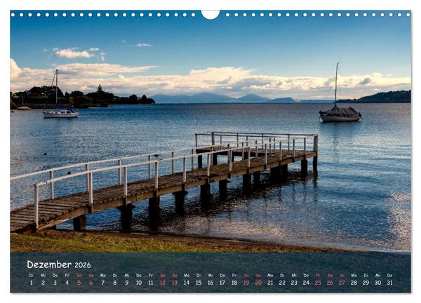 Produktbild: Neuseeland - Wo sich Himmel und Erde begegnen (Wandkalender 2026 DIN A3 quer), CALVENDO Monatskalender