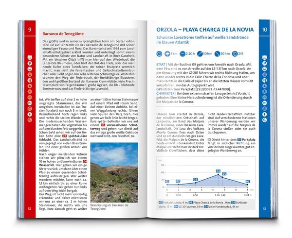 Produktbild: KOMPASS Wanderführer Lanzarote, 50 Touren mit Extra-Tourenkarte
