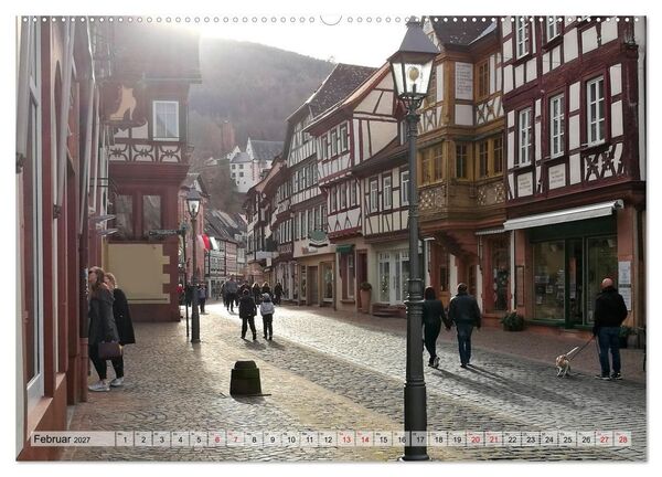 Produktbild: Wanderbares Miltenberg (hochwertiger Premium Wandkalender 2027 DIN A2 quer), Kunstdruck in Hochglanz