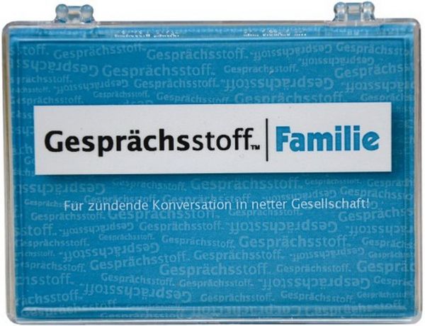 Pegasus - Gesprächsstoff Familie, Kartenspiel