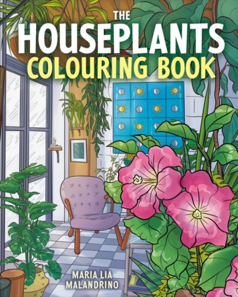 Produktbild: Malandrino, M: Houseplants Colouring Book