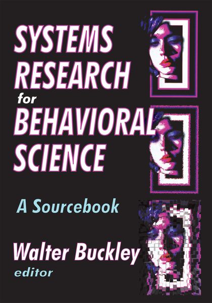 Produktbild: Systems Research for Behavioral Science