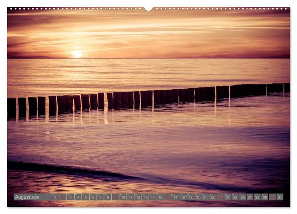 Produktbild: Ostseebad Warnem&uuml;nde (Wandkalender 2026 DIN A2 quer), CALVENDO Monatskalender