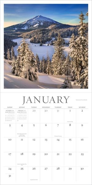 Produktbild: Oregon, My Oregon Wall Calendar 2027